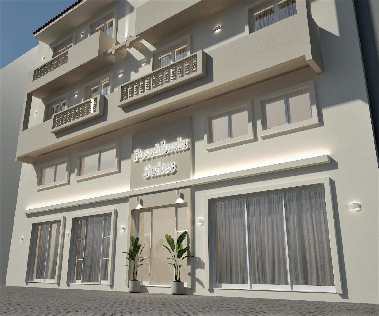 Posidonia Luxury Suites Cárpatos Exterior foto